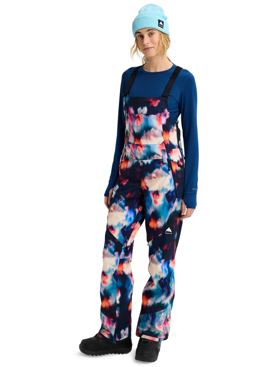 Burton Reserve 2L Stretch skidbyxor dam Light Teal hängsel