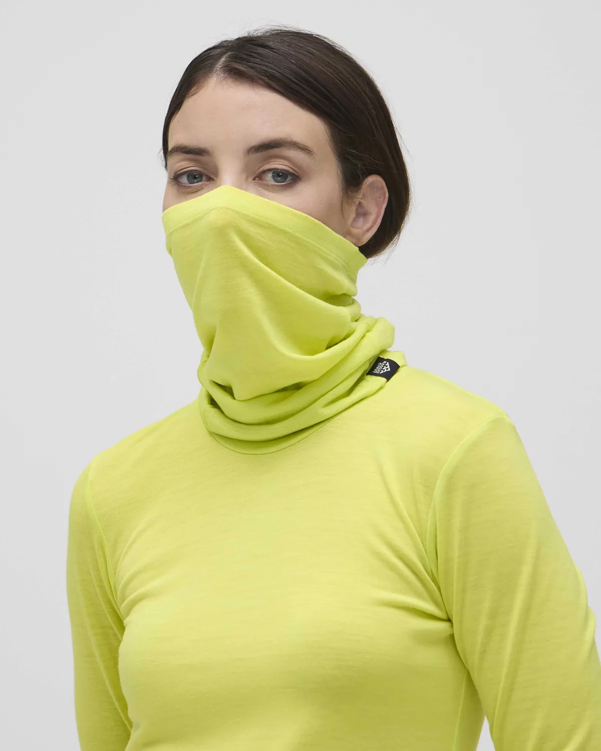 Black Crows Merino Wool Necktube halstub svart unisize