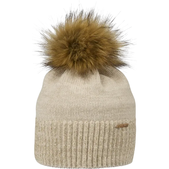 Cairn Henda Hat skidmössa cream tofs elegant