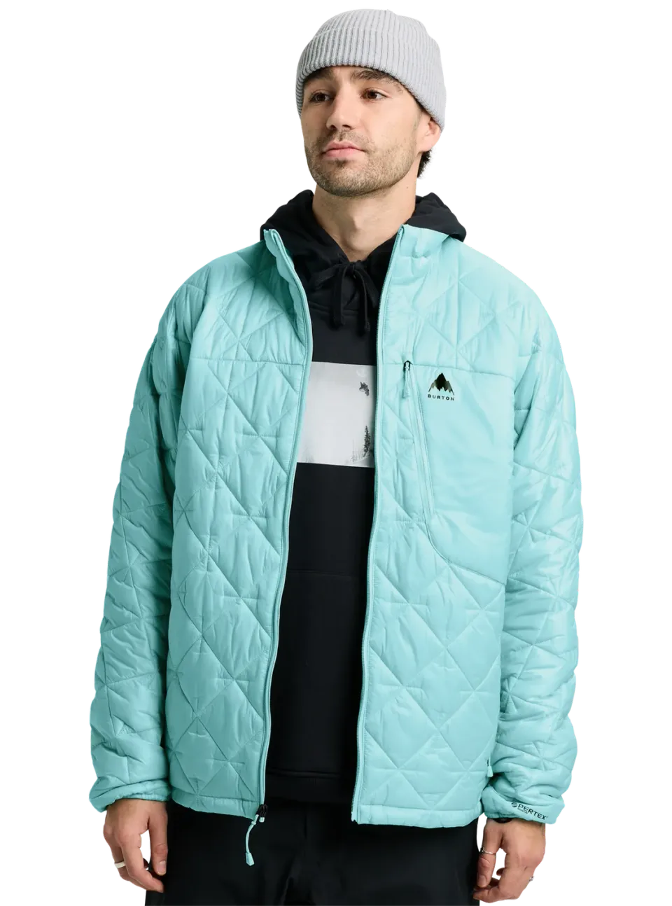 Burton Reserve syntetjacka puffer Light Teal packbar