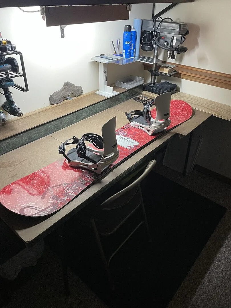 Burton 3D Hinge Disc bindningsplatta svart