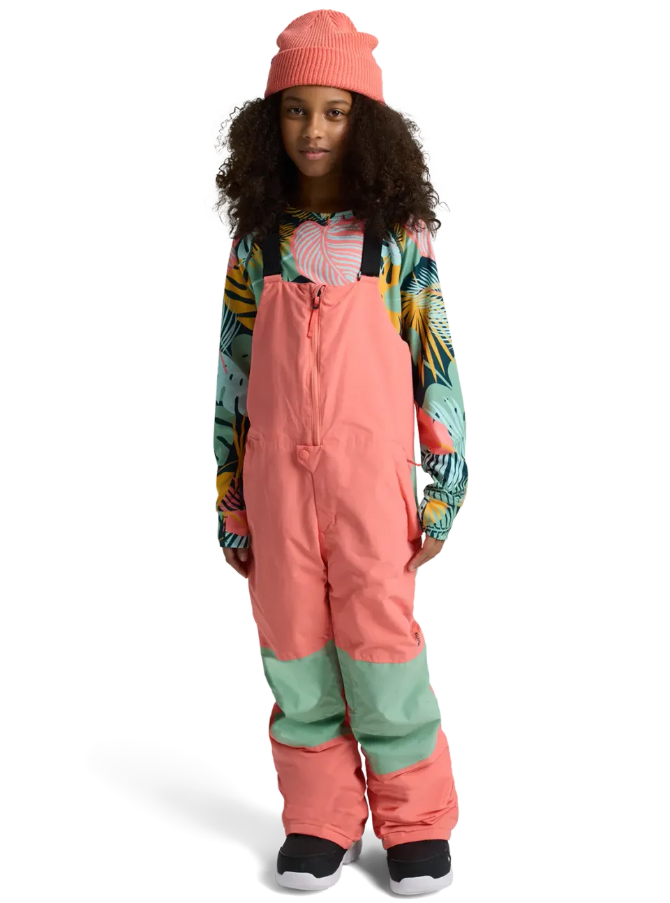 Burton Skylar 2L bib-byxor barn Peach Echo vattentät