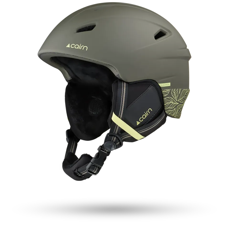 Cairn Electron Graphic skidhjälm mat khaki 55/56 lätt