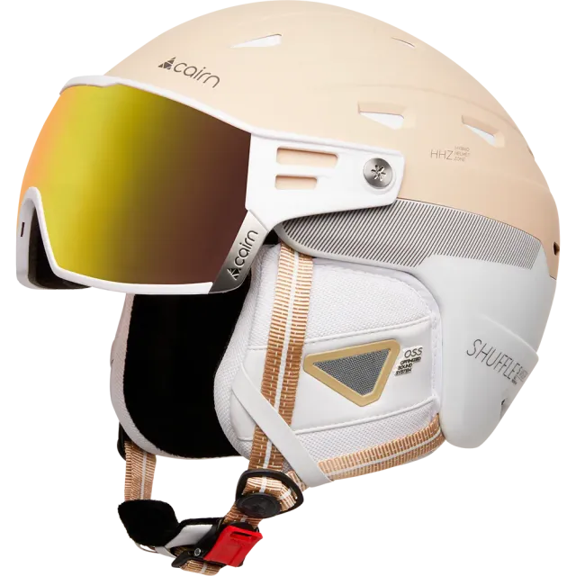Cairn Xplorer Visor skidhjälm Evolight NXT White Cream
