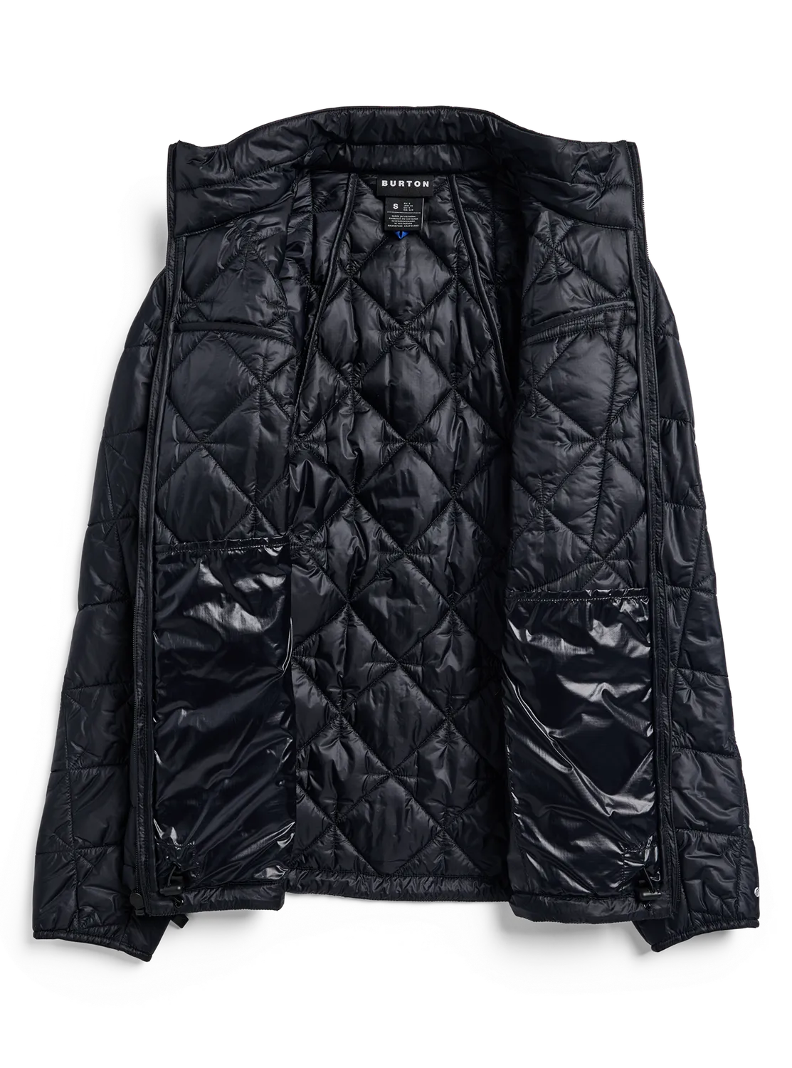 Burton Reserve syntet pufferjacka svart packbar
