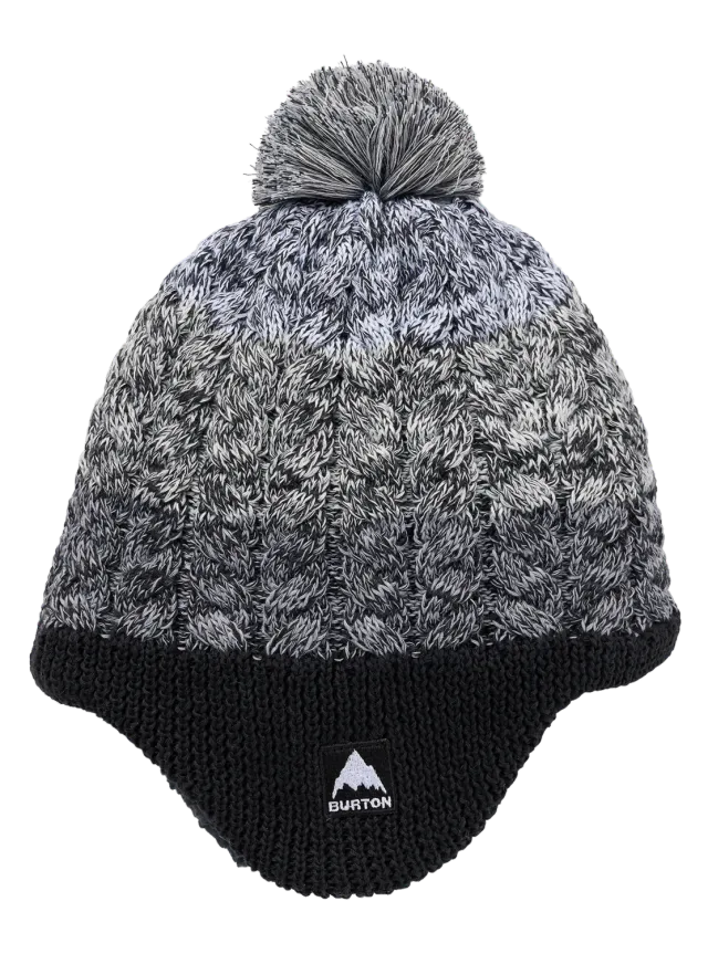 Burton Fleece-Lined Earflap mössa True Black fleecefodrad