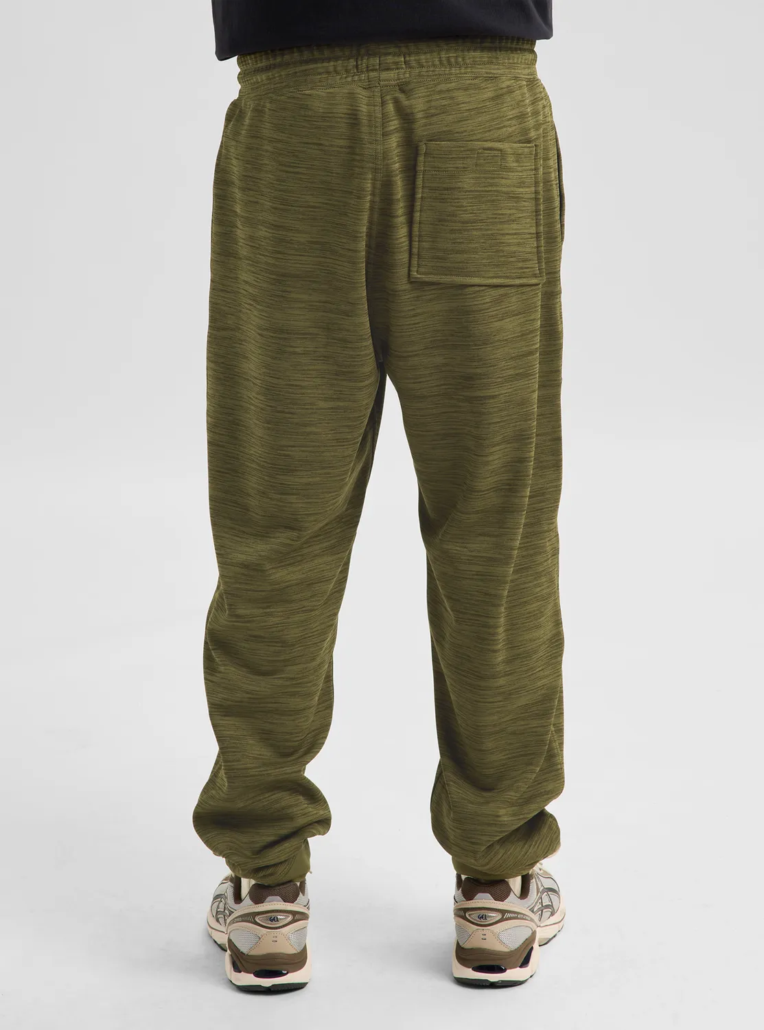 Burton Oak fleecebyxor Dried Moss Heather mjuka