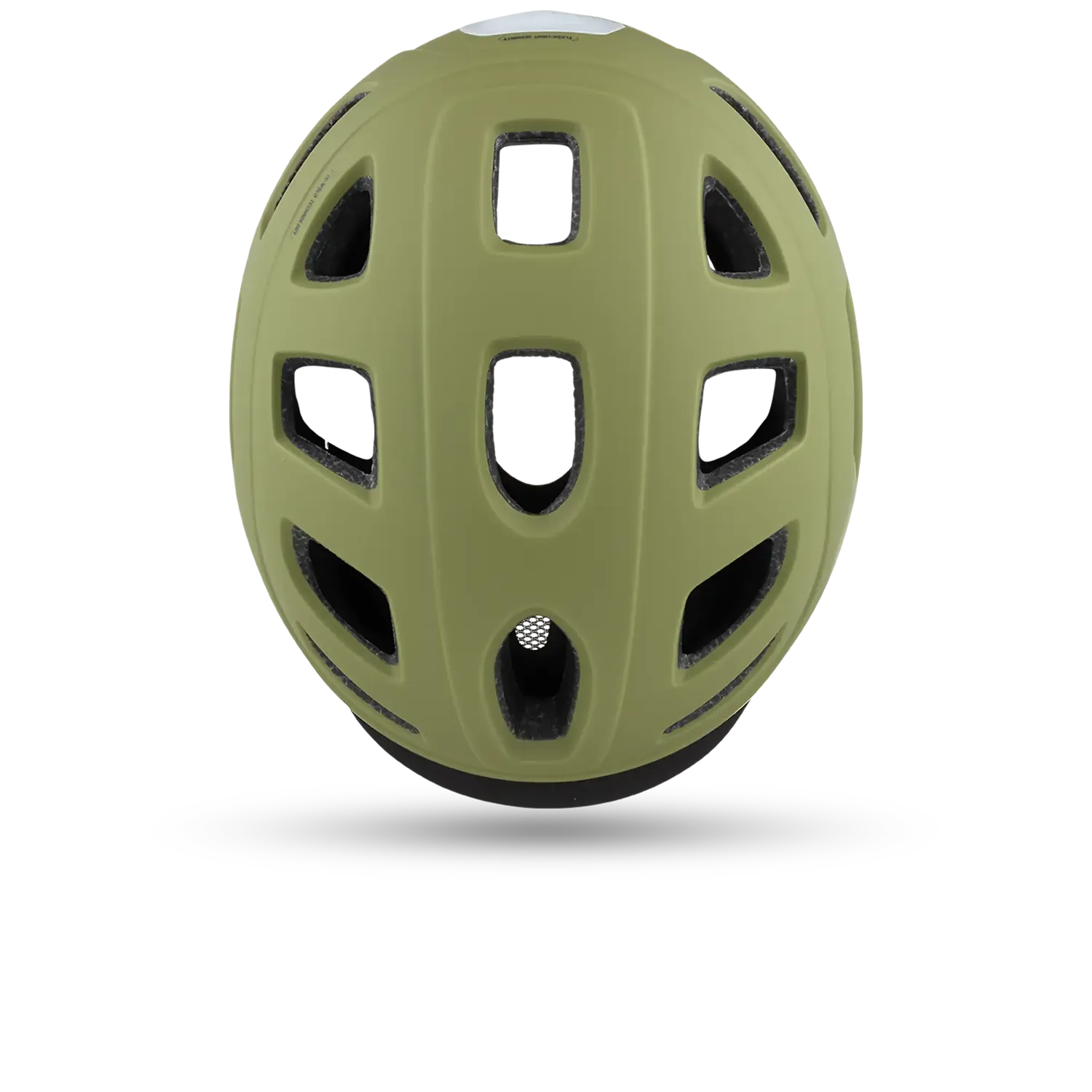 Cairn Quartz cykelhjälm matte olive med lampa