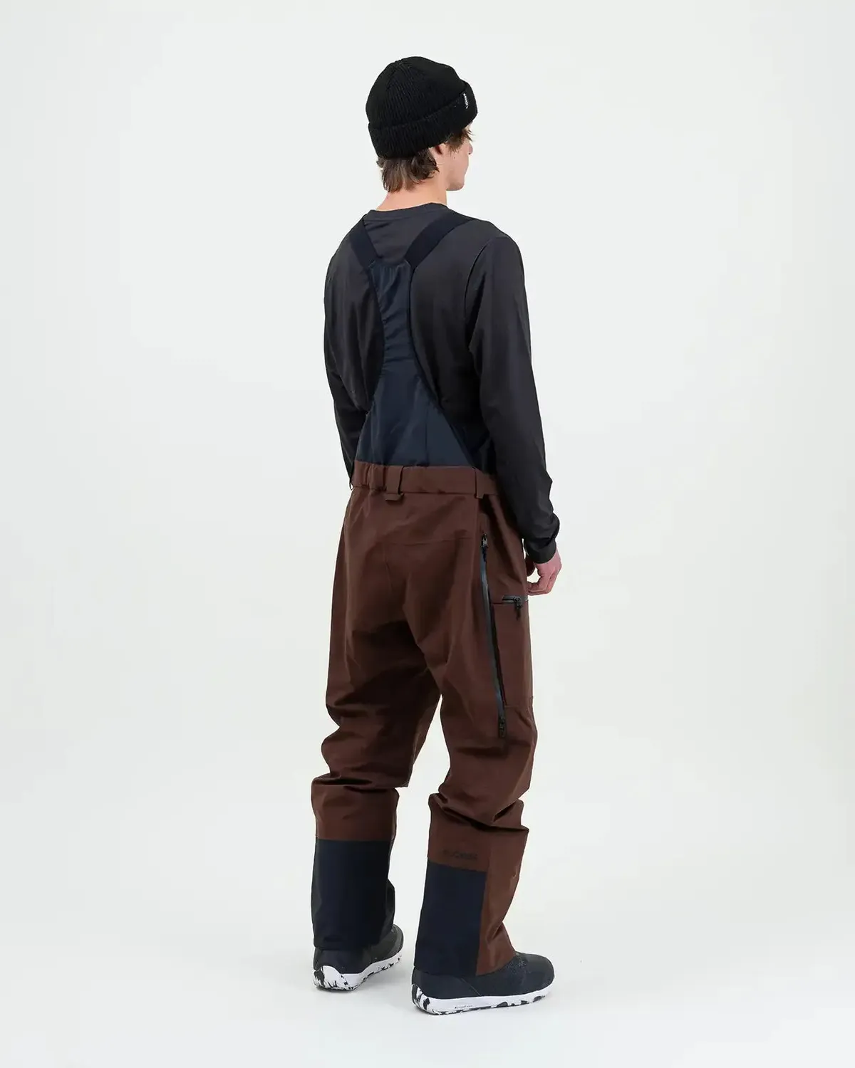 Jones Shralpinist Stretch Recycled 3L hängselbyxa Brun S