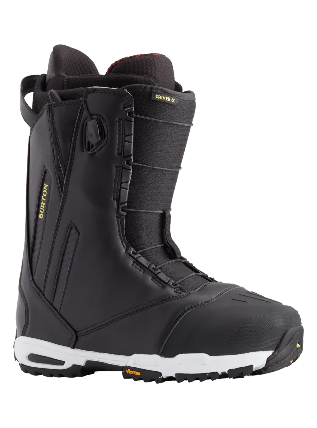 Burton Driver X snowboardboots herr svart styv respons