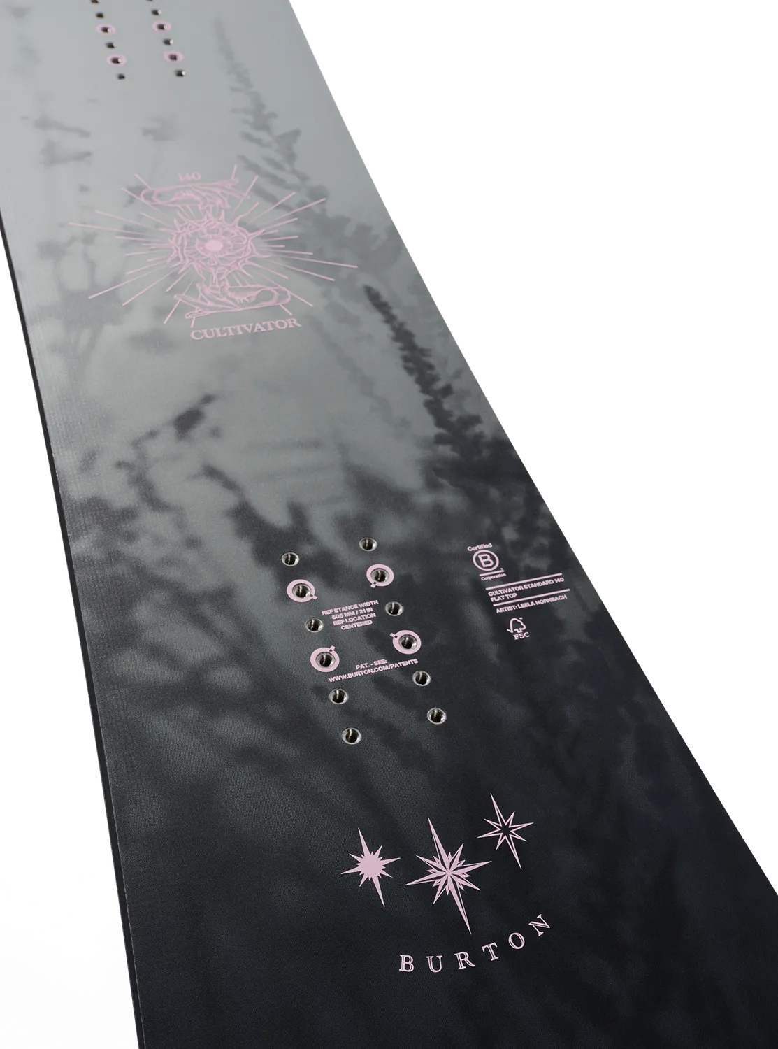 Burton Cultivator snowboard flat top twin mjuk 155 utveckling