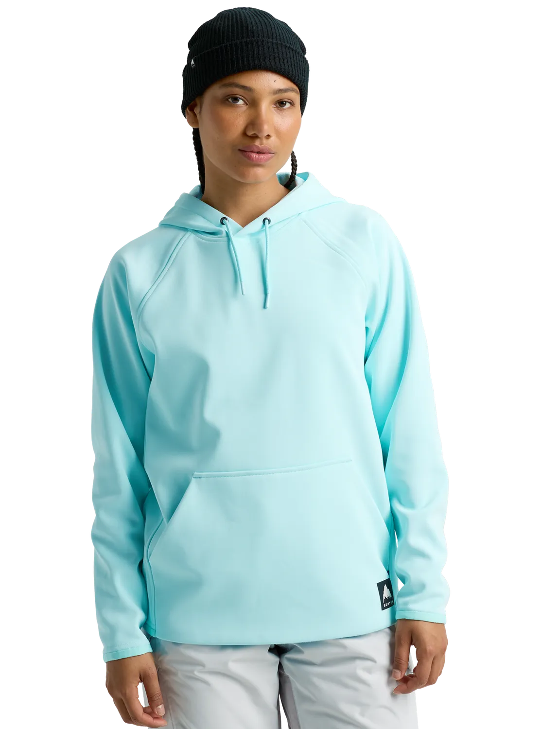 Burton Crown Weatherproof fleecehoodie dam Light Teal