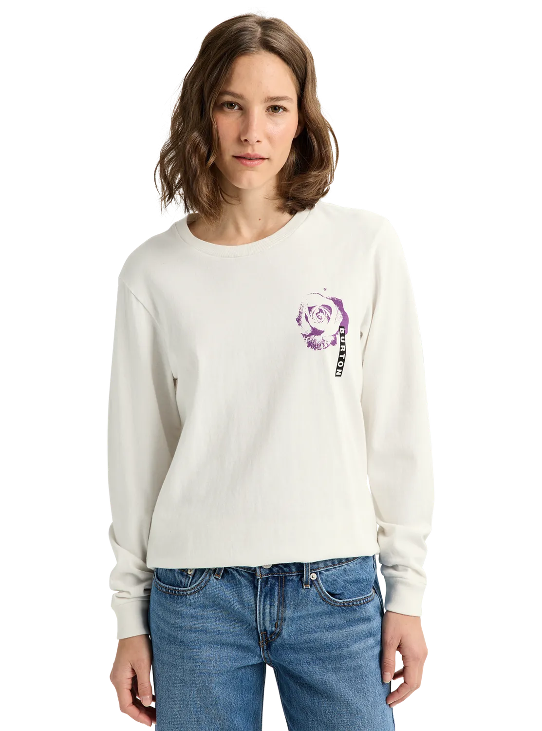Burton PJ Artist Long Sleeve t-shirt vit Stout White
