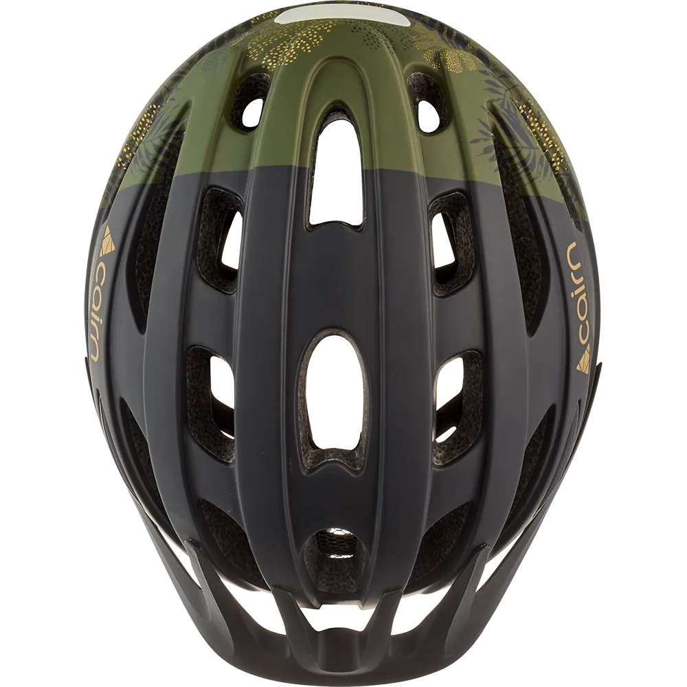 Cairn Fusion cykelhjälm black forest LED