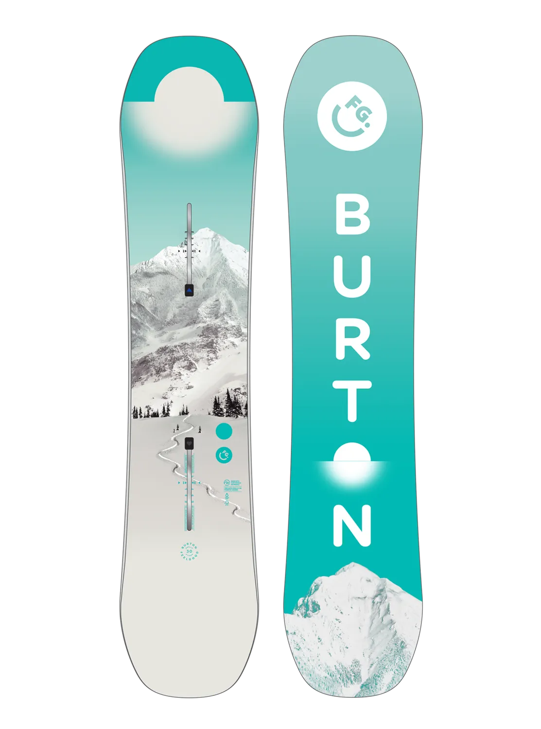 Burton Feelgood Smalls snowboard 130 camber barn