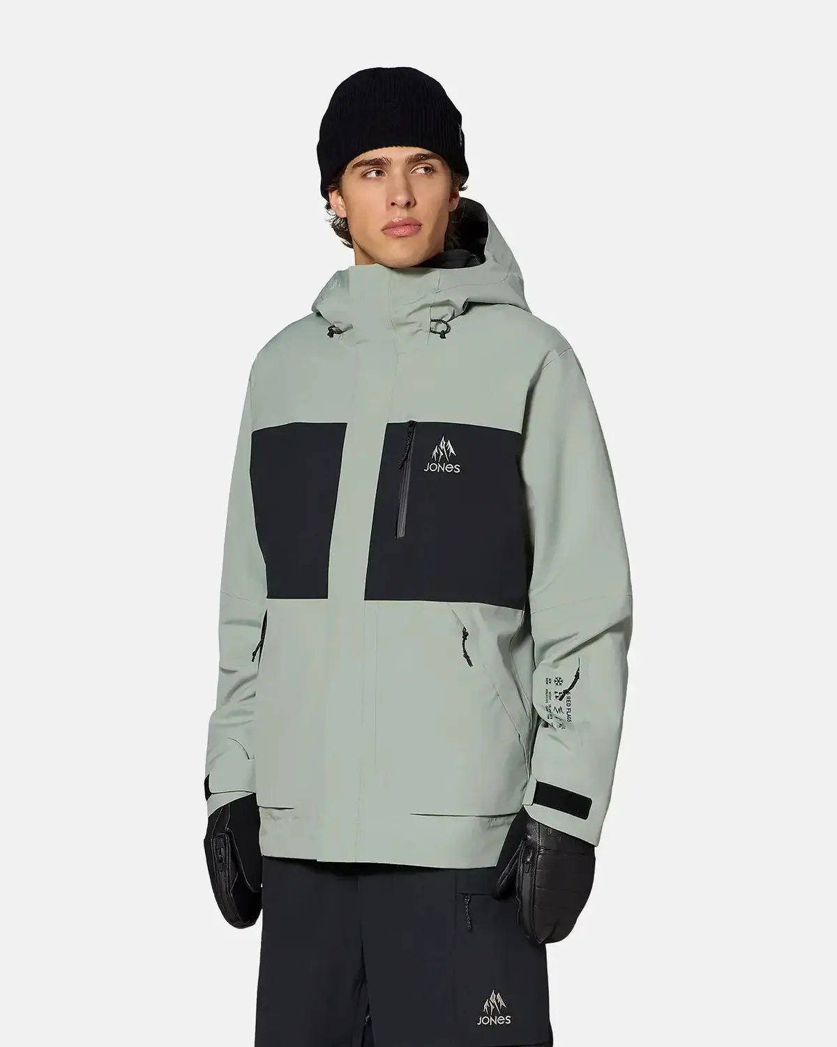 Jones MTN Surf skidjacka Stealth Black 20K isolerad