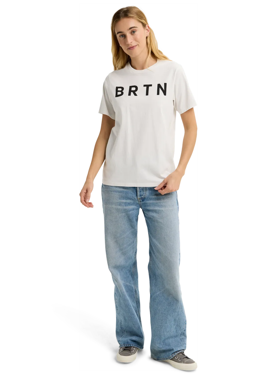 Burton BRTN t-shirt True Black ekologisk bomull kort ärm