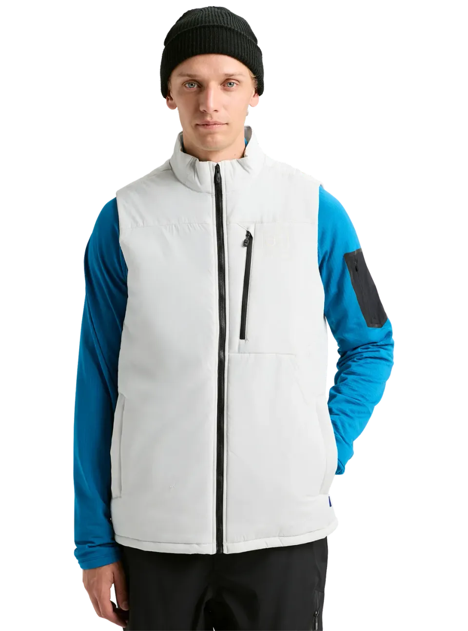 Burton [ak] Helium Stretch väst gray cloud lätt