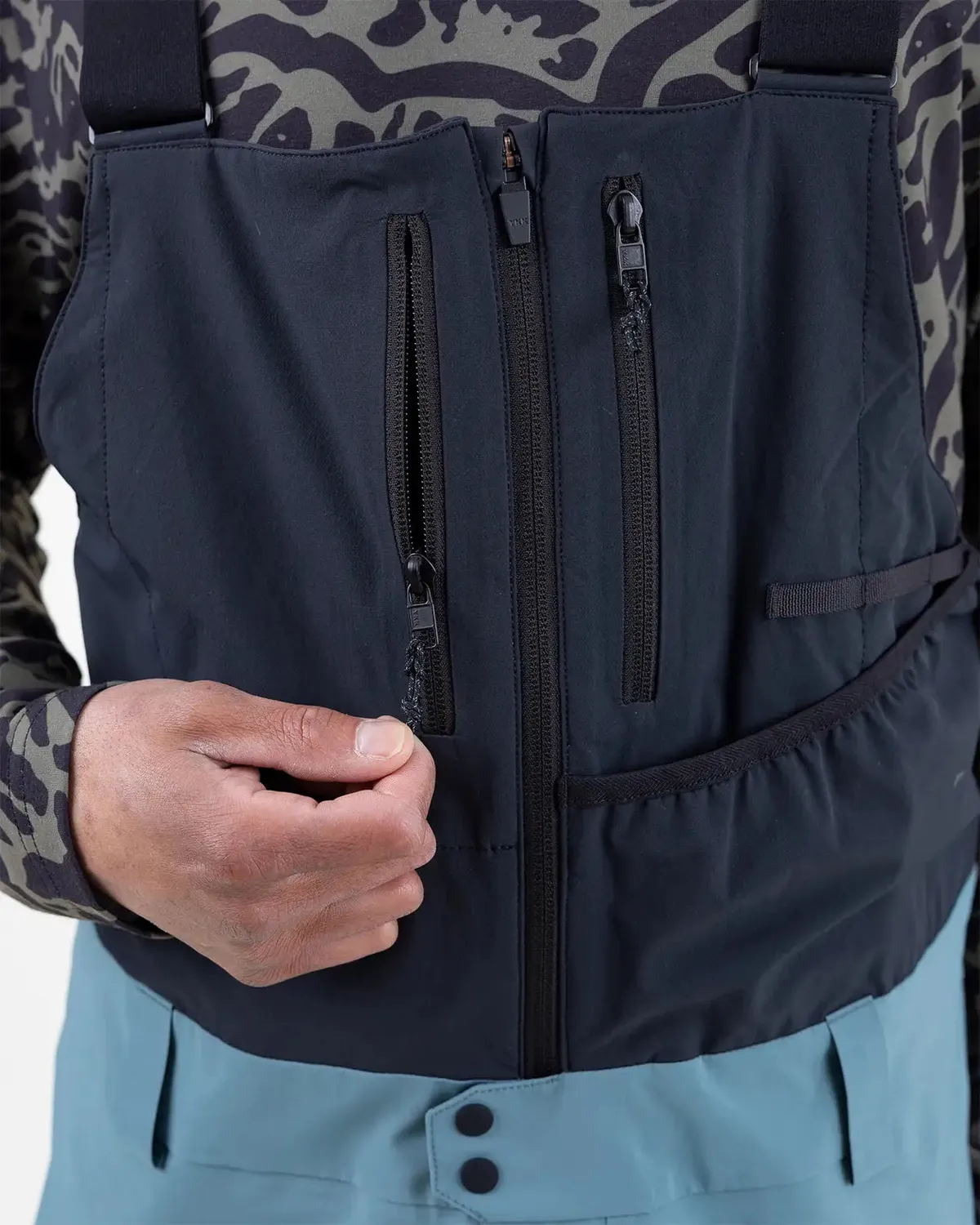 Jones Shralpinist Gore-Tex 3L bib-byxor herr Atlantic Blue