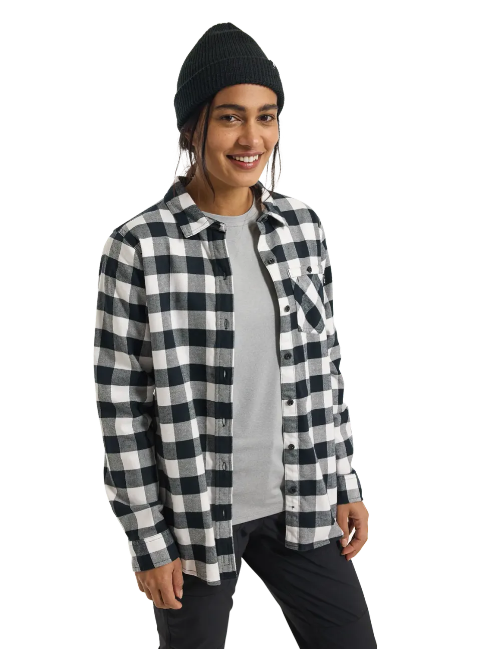 Burton Favorite flanellskjorta dam Forest Moss S