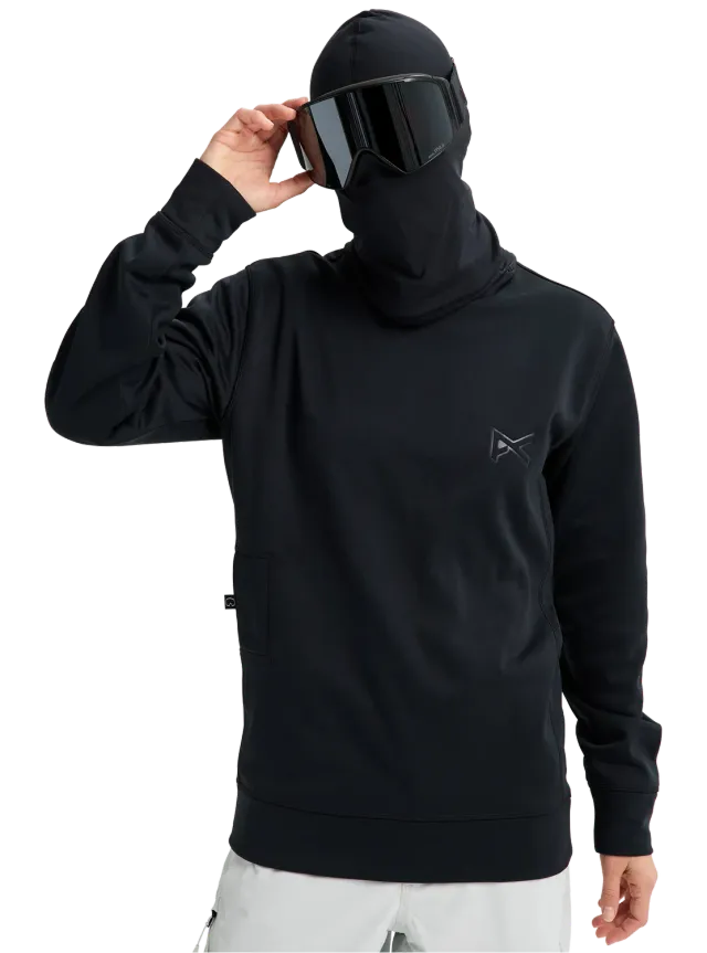 Burton Anon MFI Crewneck fleecetröja svart