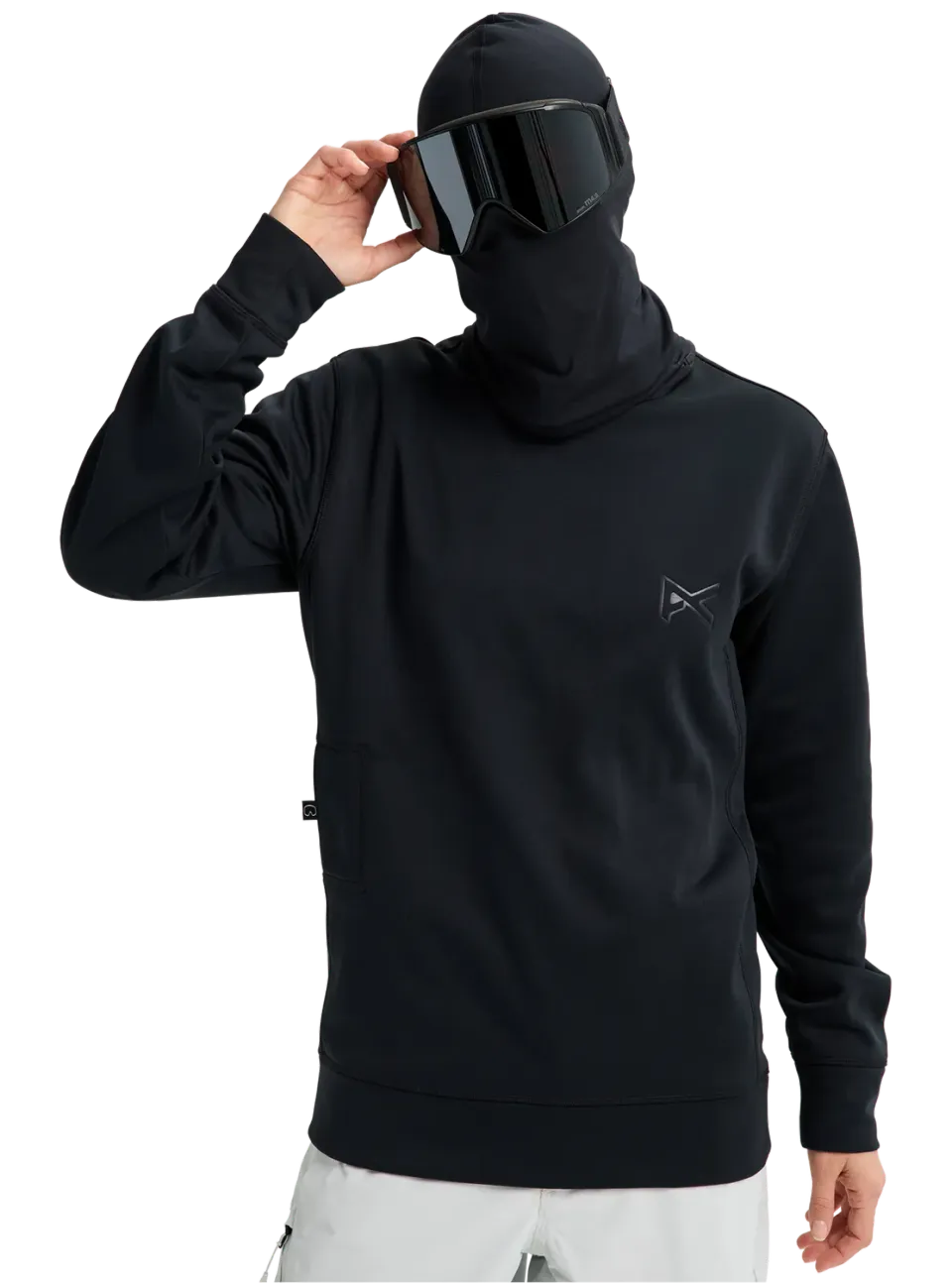 Burton Anon MFI Crewneck fleecetröja svart