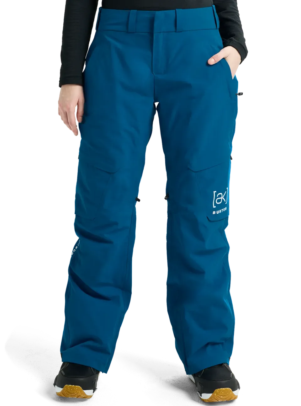 Burton [ak] Summit GORE-TEX snowboardbyxor dam True Black 2L