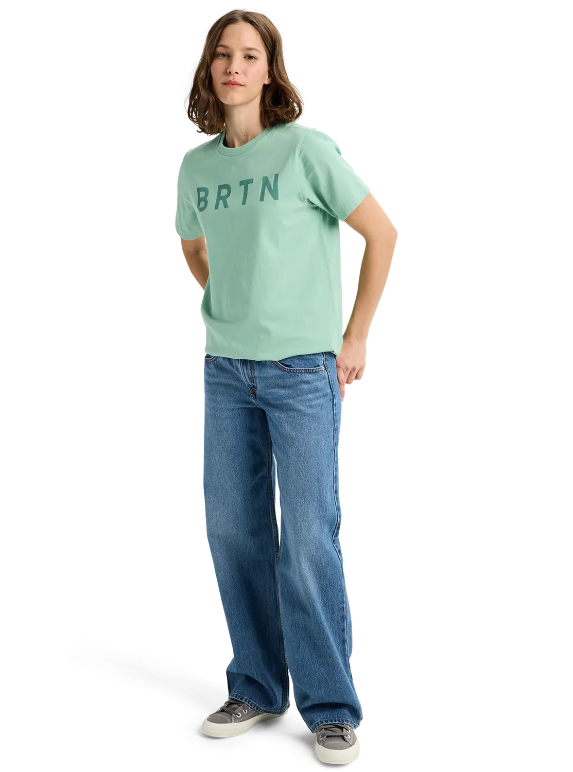 Burton BRTN t-shirt Soft Sage ekologisk bomull kort ärm
