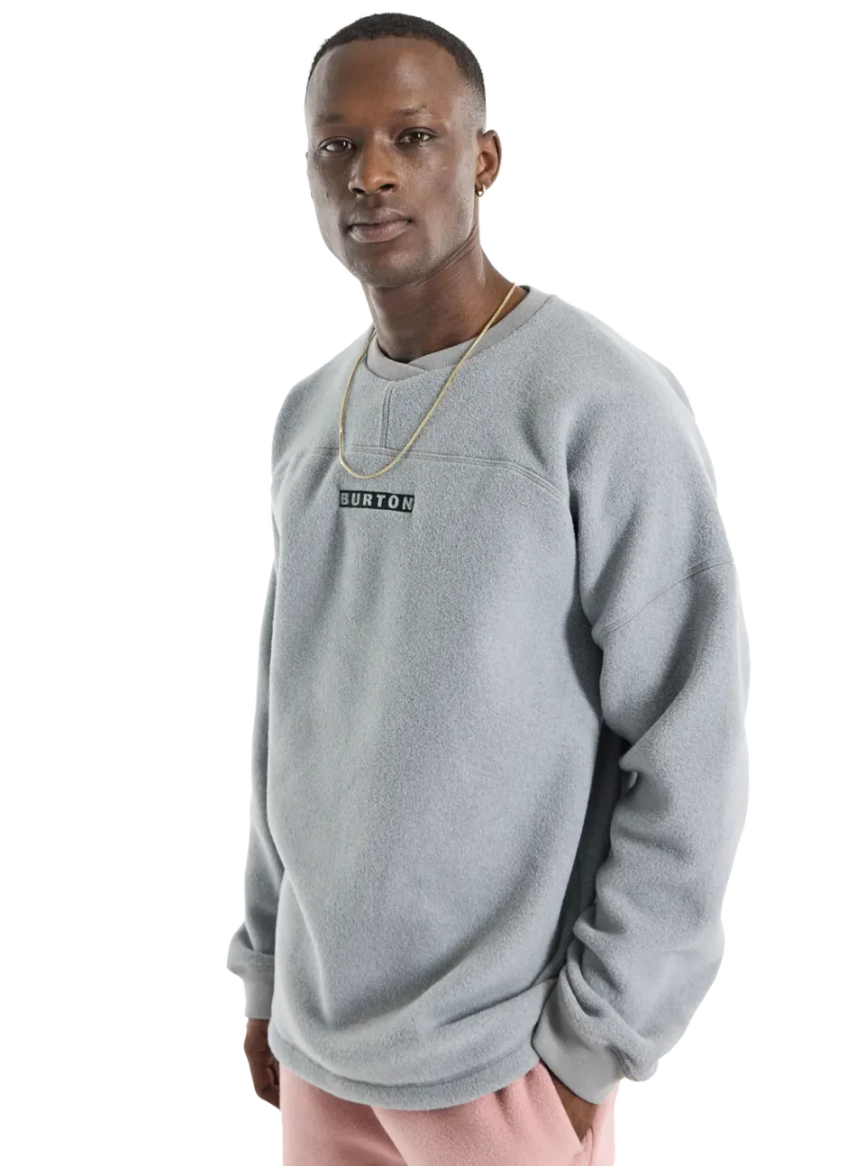 Burton Cinder Crewneck fleecetröja Light Teal