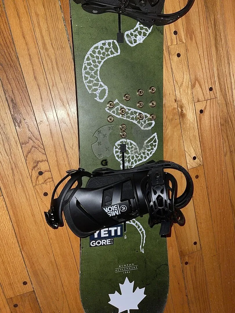 Burton Aluminum Stud stomp pad svart grepp