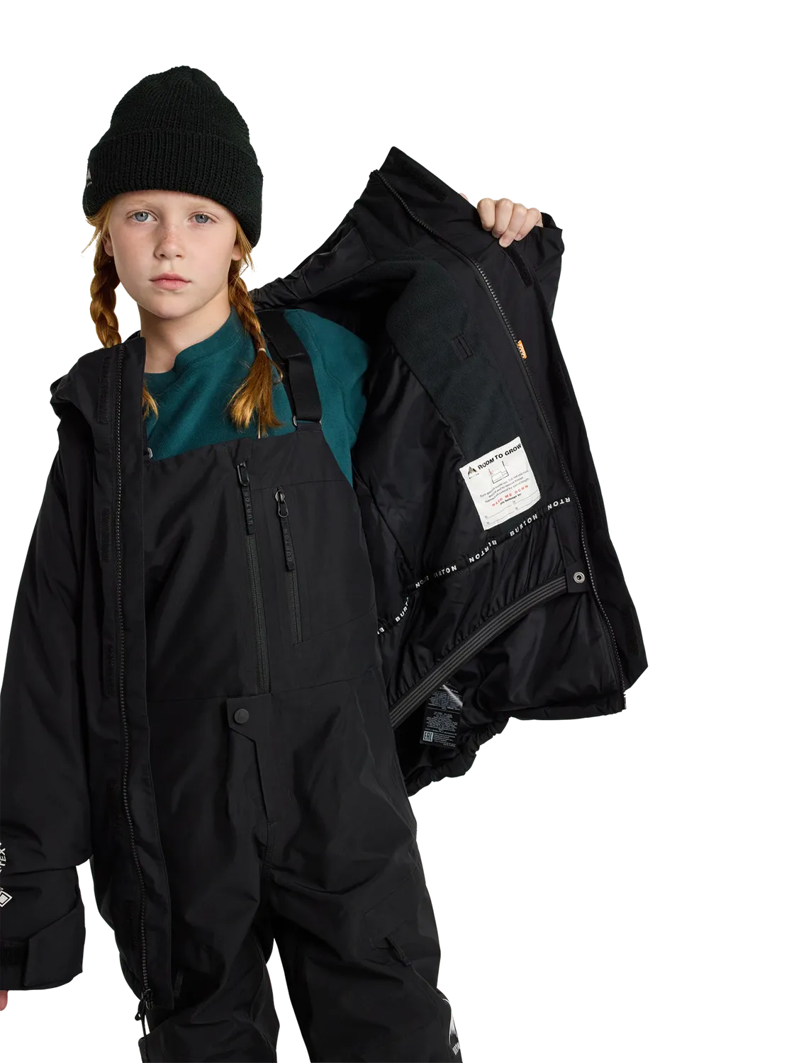 Burton Powline Gore-Tex 2L jacka barn teal svart