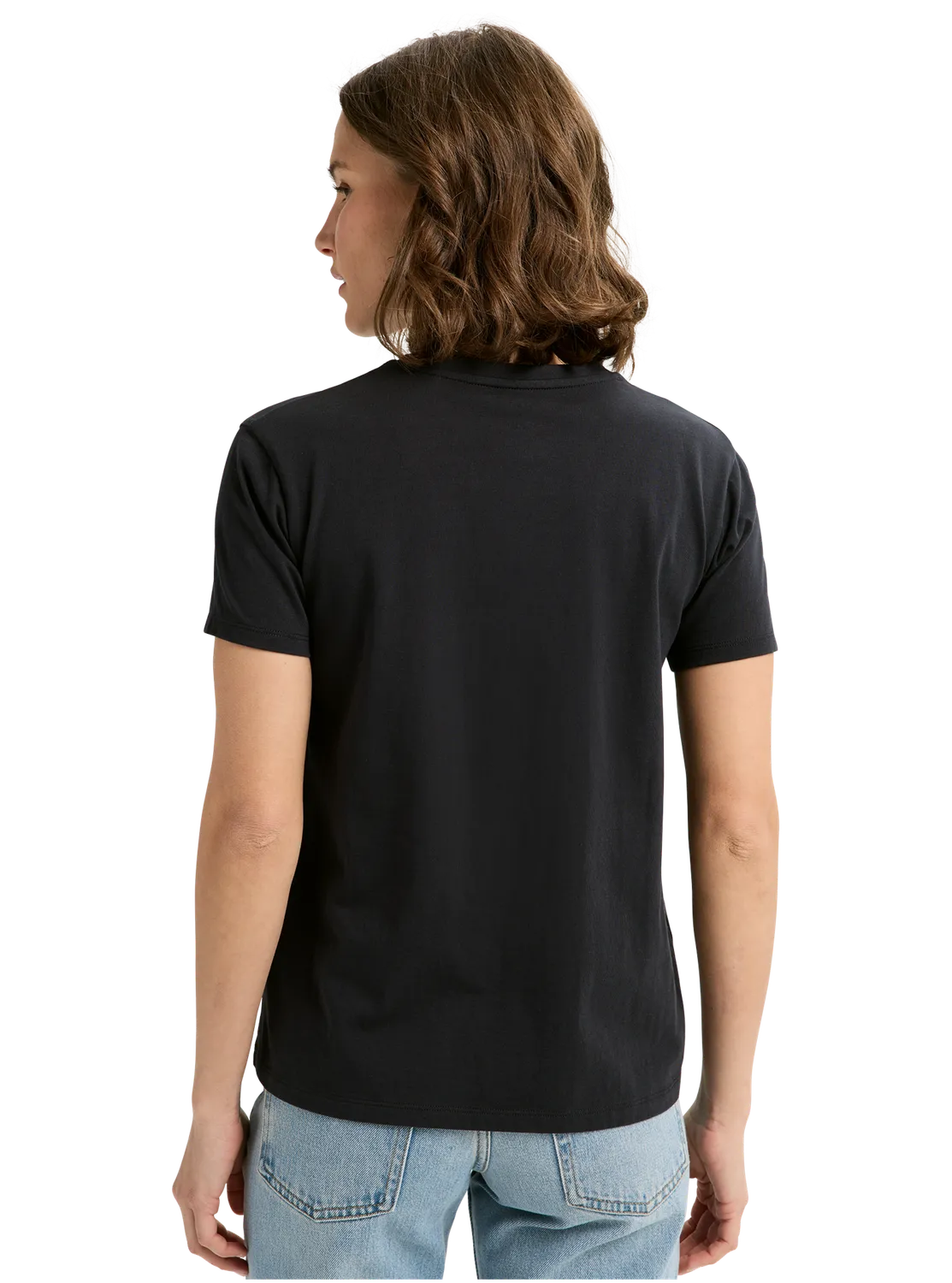 Burton Anon t-shirt dam true black ekologisk bomull