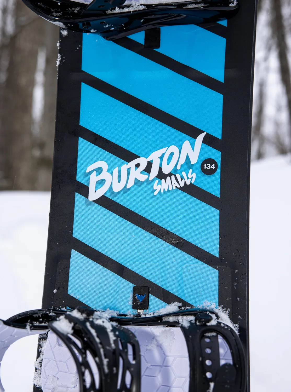 Burton Smalls Flat Top snowboard Blå 125 mjuk flex