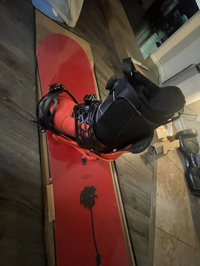 Burton Moto BOA snowboardboots herr Svart 9 mjuk flex