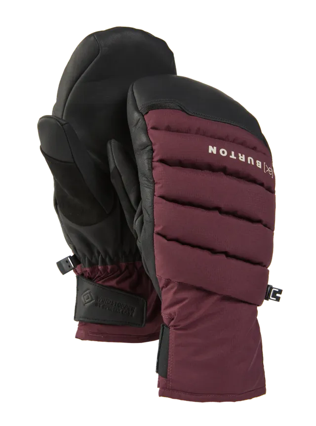 Burton ak Windstopper Oven tumvantar rödbrun XXS-XL
