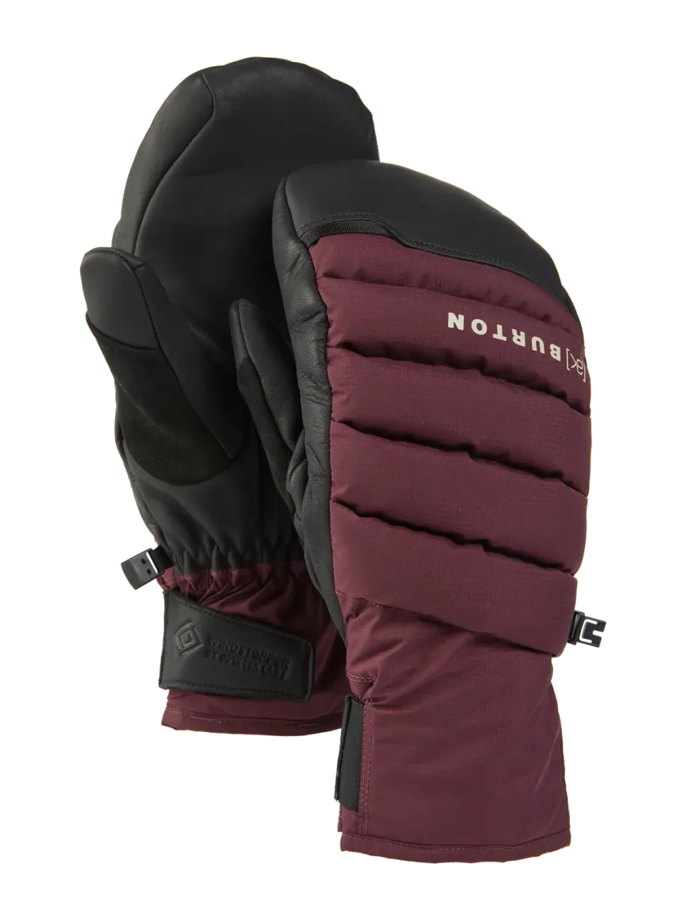 Burton ak Windstopper Oven tumvantar rödbrun XXS-XL