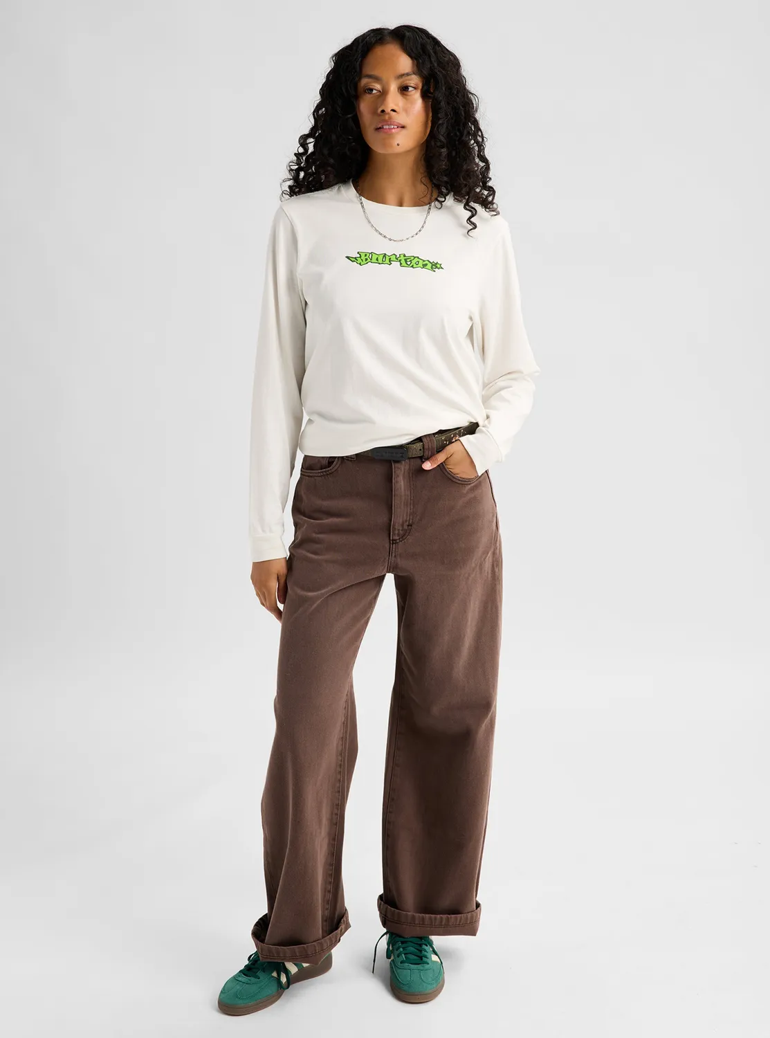 Burton Good Company 27 långärmad T-shirt Stout White