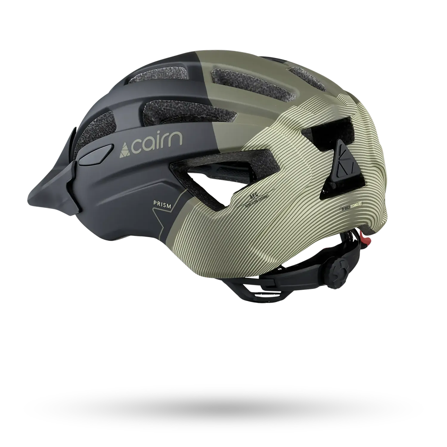 Cairn Prism XTR II J cykelhjälm Black Olive S