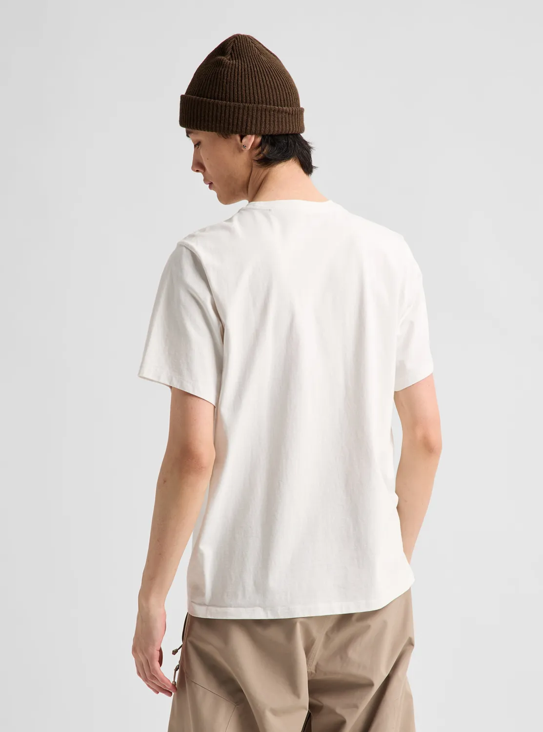 Burton Elmore t-shirt kort ärm svart ekologisk bomull
