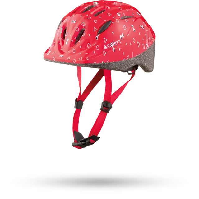 Cairn Sunny Shiny Red Play cykelhjälm XS barn