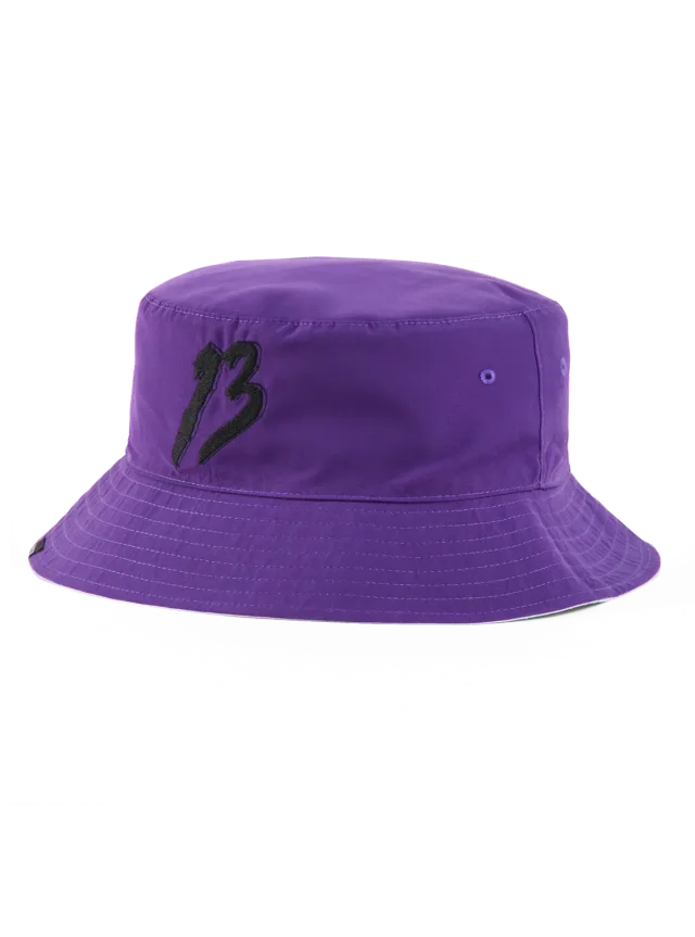 Burton Reversible Bucket Hat solhatt Planet Purple S/M