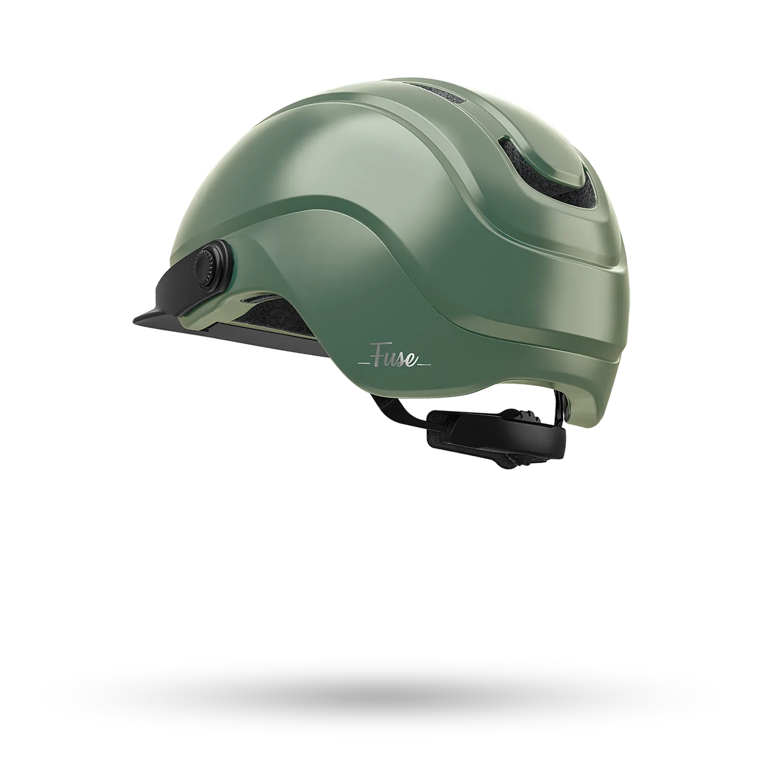 Cairn Fuse cykelhjälm metallic eukalyptus Fidlock