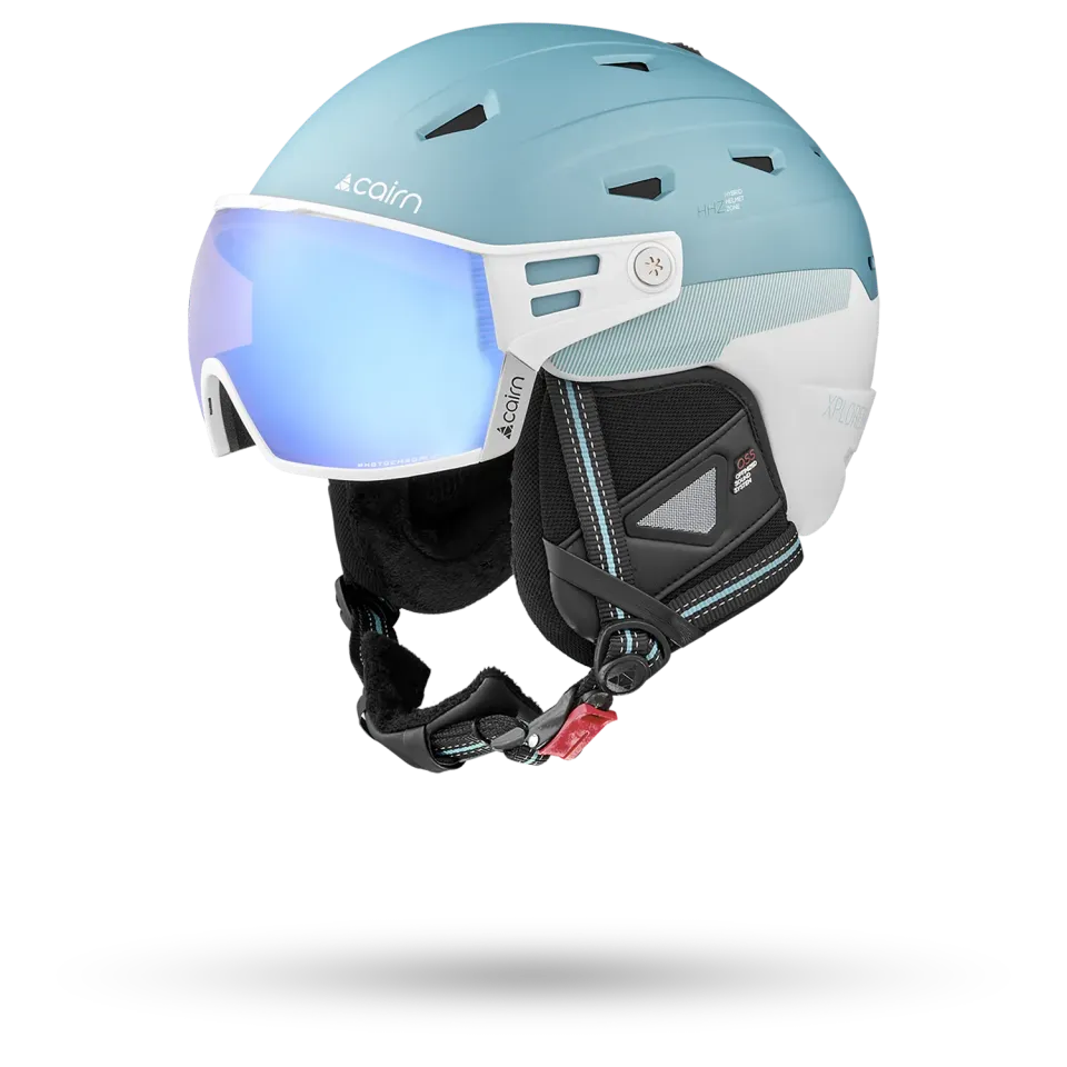 Cairn Xplorer Visor Evolight NXT skidhjälm eucalyptus