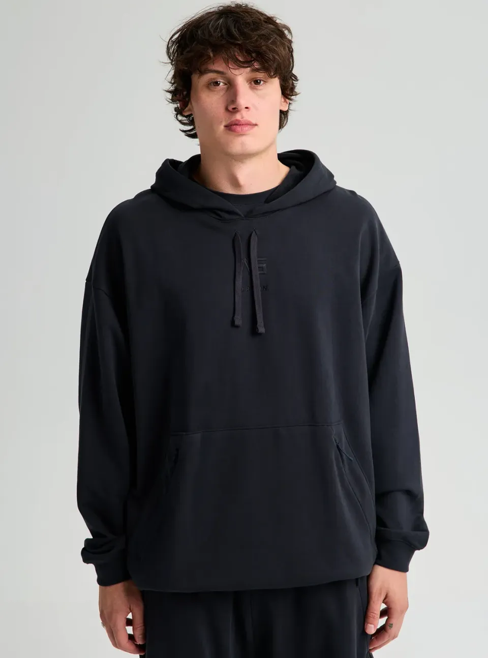 Burton AG Outfall Pullover hoodie True Black ekologisk