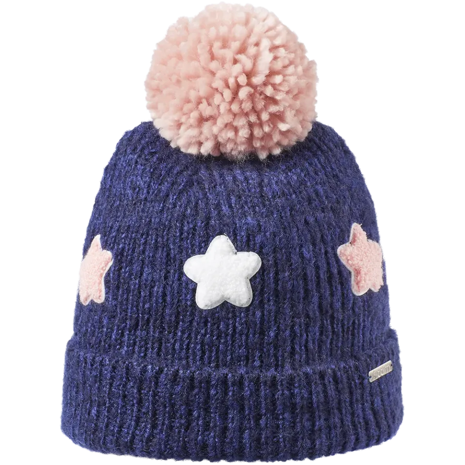 Cairn Alix Hat J barnmössa midnight stjärnor pompom
