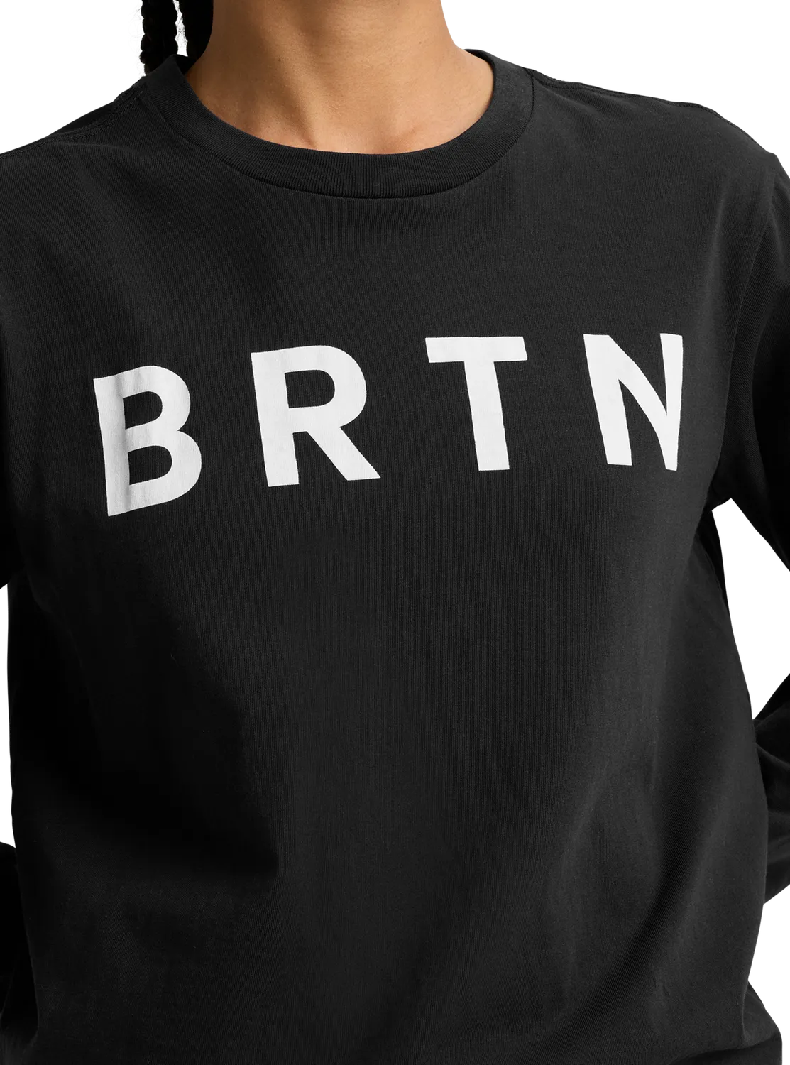 Burton BRTN långärmad t-shirt True Black ekologisk bomull