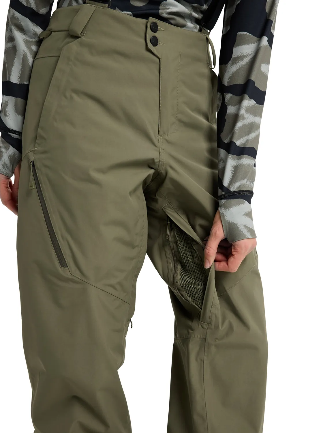 Burton Reserve 2L 3-in-1 snowboardbyxor dam grön 20k