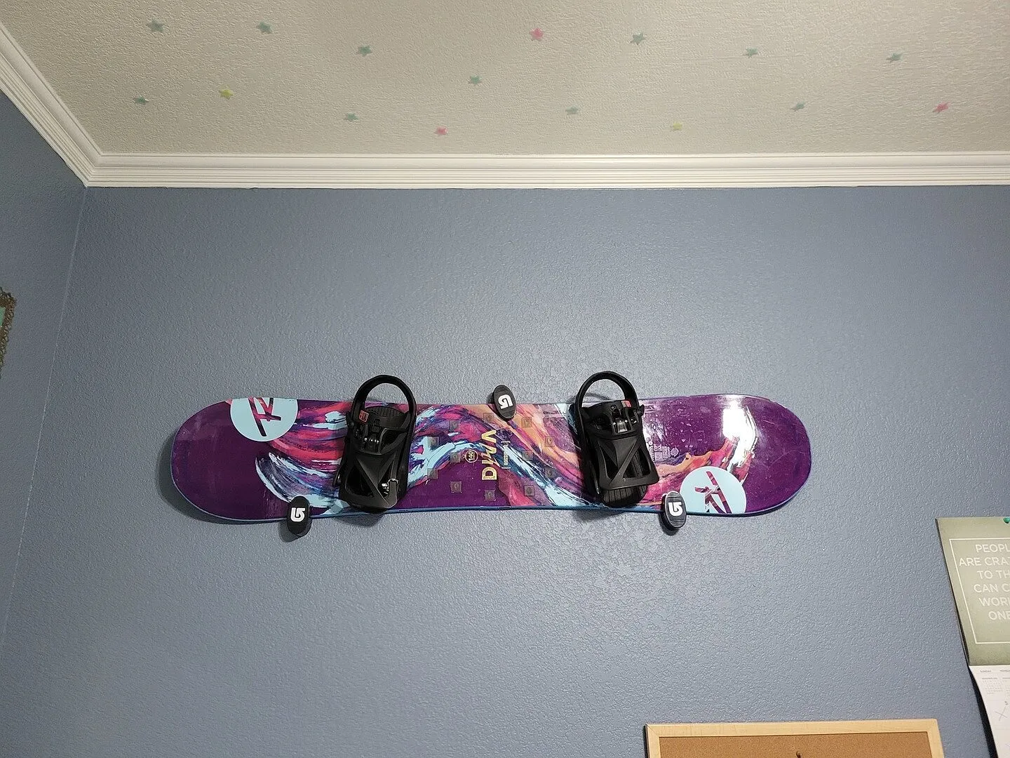 Burton Snowboard Wall Mounts väggfäste svart OS