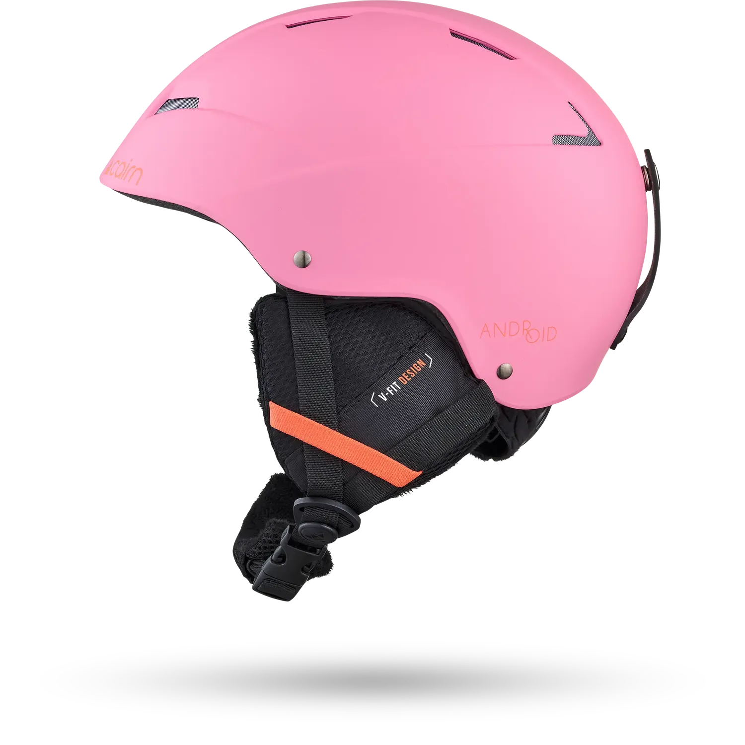 Cairn Android skidhjälm matt rosa V-FIT