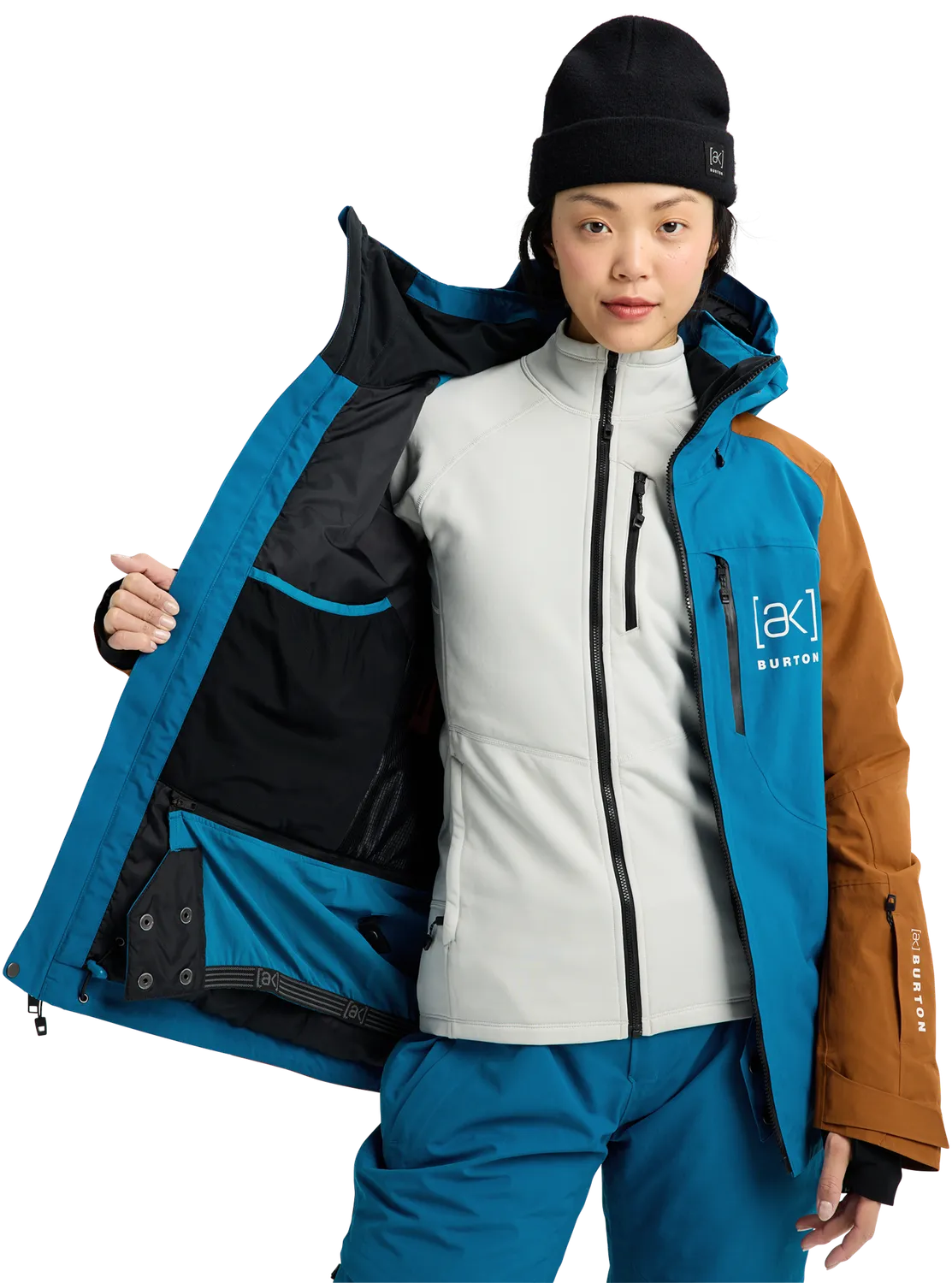 Burton [ak] Embark GORE-TEX 2L jacka dam Blue Teal